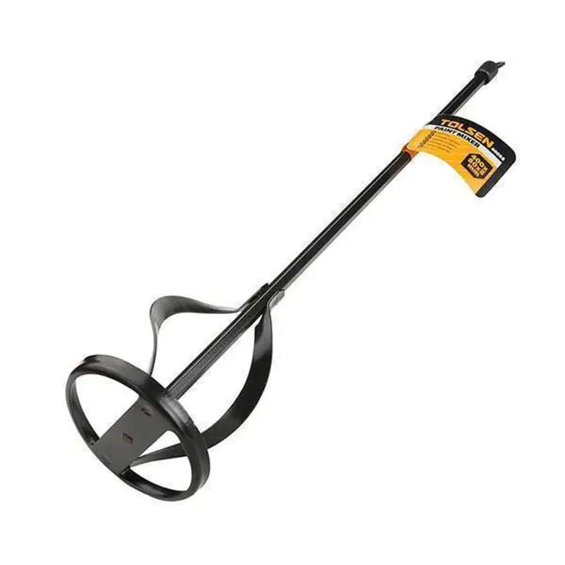 Tolsen Heavy-Duty Paint Mixer Paddle – 600 X 100 X 10 Mm, Stainless Steel 1