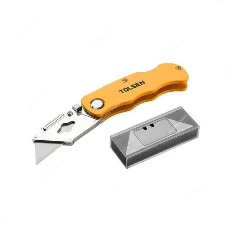 Tolsen Heavy-Duty Utility Knife With Replaceable Blades 1