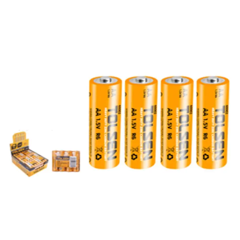 Tolsen Industrial Zinc-Carbon Aa Batteries – Pack Of 4 1