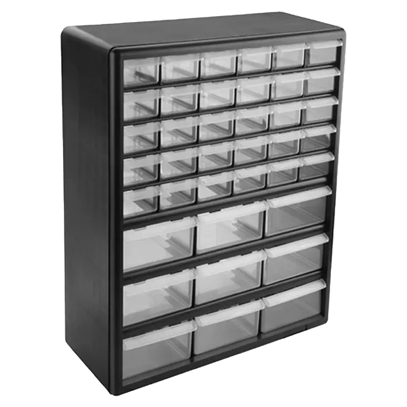 Tolsen Large Plastic Parts Organizer – 375 X 160 X 470Mm Transparent Storage Box 1