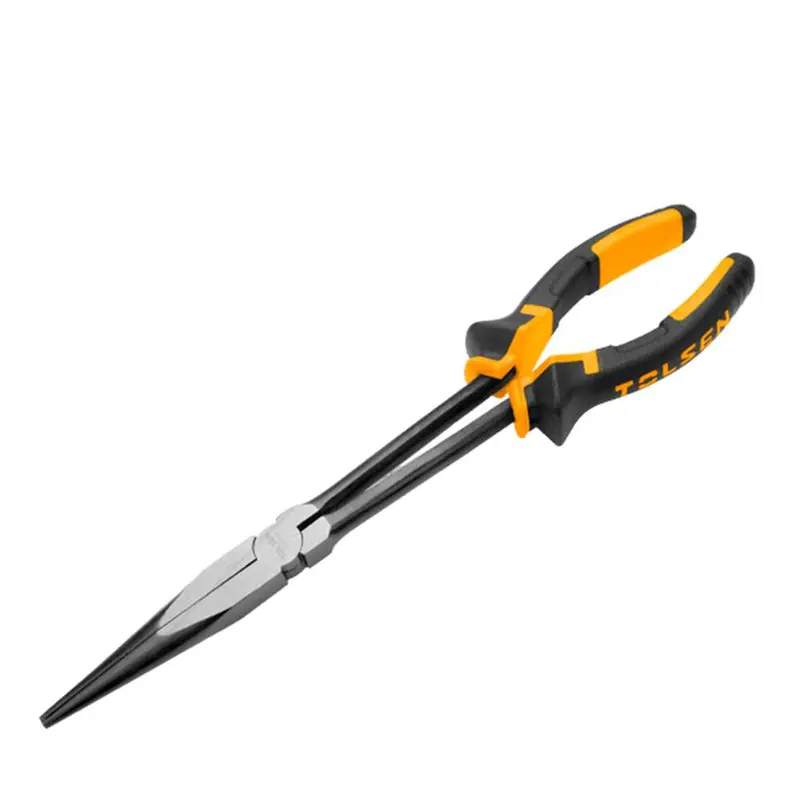Tolsen Straight Long-Nose Pliers – 280Mm Precision Grip 1