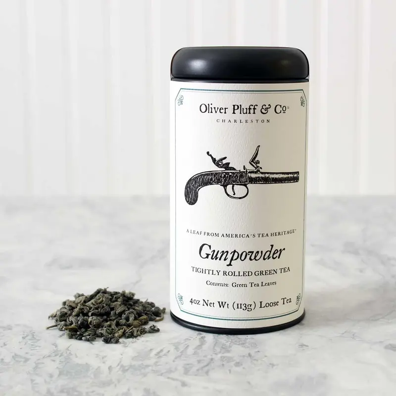 Traditional Gunpowder Green Tea Leaves 1