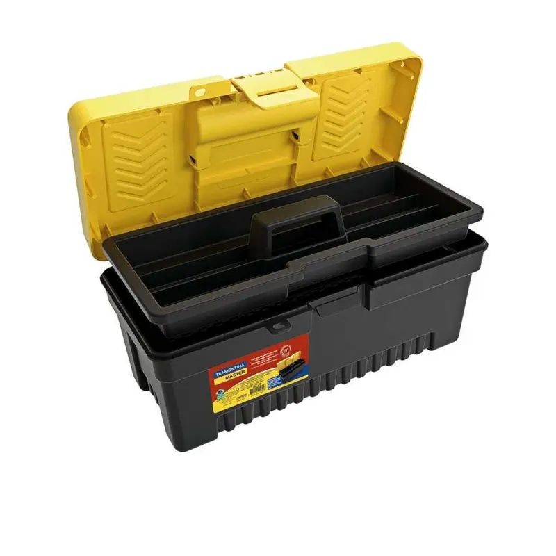 Tramontina 13" Pvc Tool Storage Box – Durable Master Toolbox 1