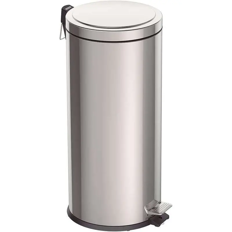 Tramontina 30L Stainless Steel Touchless Pedal Bin (68Cm Height) 1
