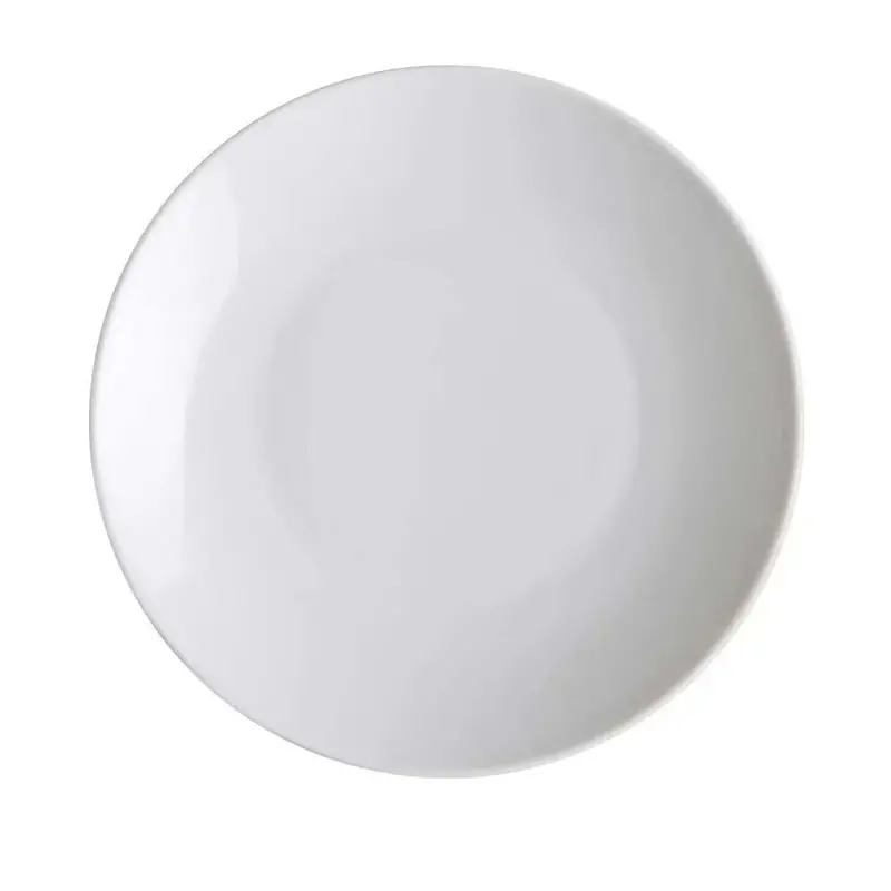 Tramontina Commercial-Grade Deep Serving Plate – 22Cm Diameter, High-Strength Stainless Steel 1