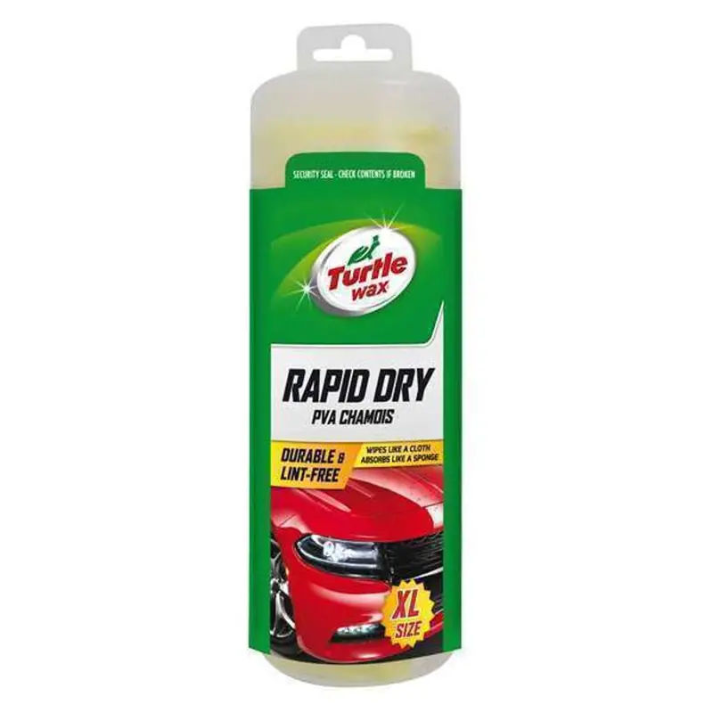 Turtle Wax Rapid Dry Pva Chamois – Professional-Grade Water Removal Towel 1