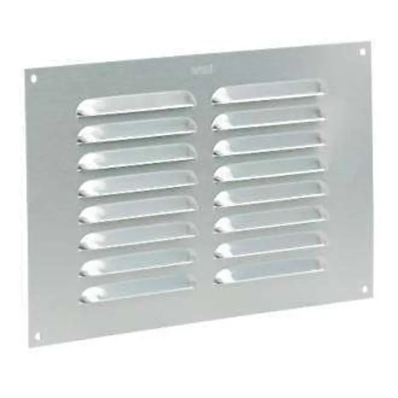 Ua Anodized Aluminium Vent Cover – 225 X 150Mm Sleek Silver Design 1