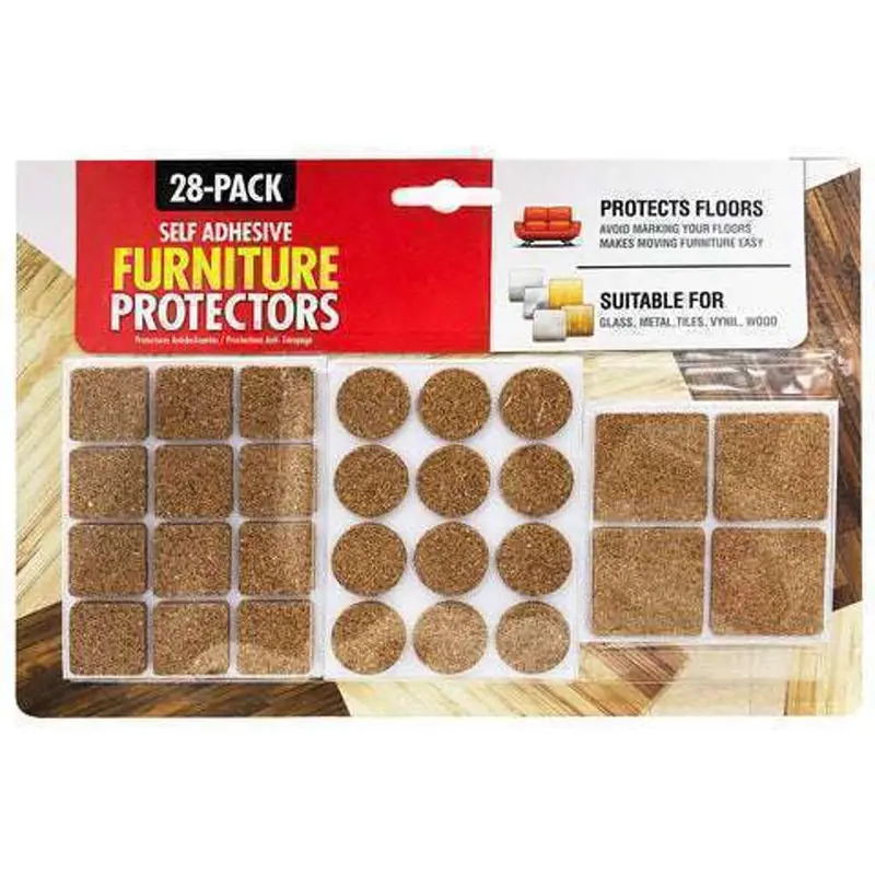 Ubl Anti-Skid Floor Protectors – Pack Of 28, Model Hy00041 1
