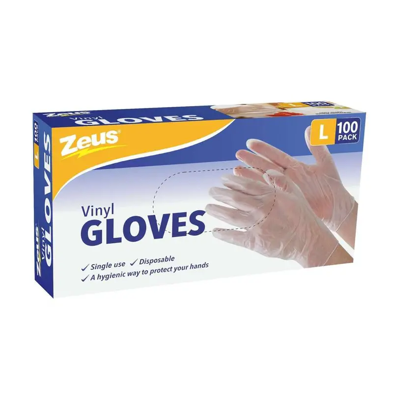 Ubl Disposable Gloves – Large Size, Bulk Pack Of 100 1