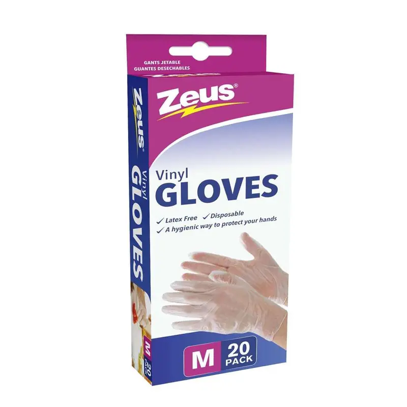 Ubl Disposable Latex-Free Gloves – Medium, Pack Of 20 1