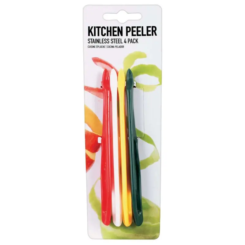 Ubl Kitchen Vegetable Peeler Set – 4-Piece Assorted Blades 1