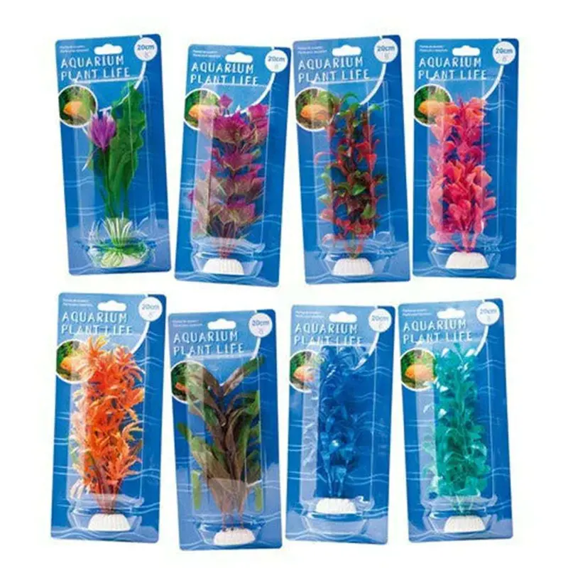 Ubl Lifelike Aquarium Artificial Plant – 20Cm Decorative Aquascape Accent 1