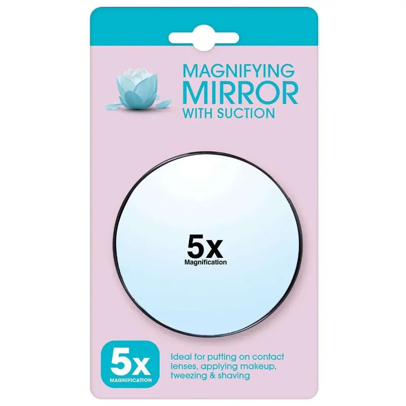 Ubl Suction-Mount Magnifying Mirror – Adjustable, Compact Design 1
