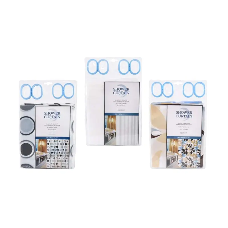 Ubl Waterproof Shower Curtain – 1.8M X 1.8M, Assorted Designs #Ma0015 1
