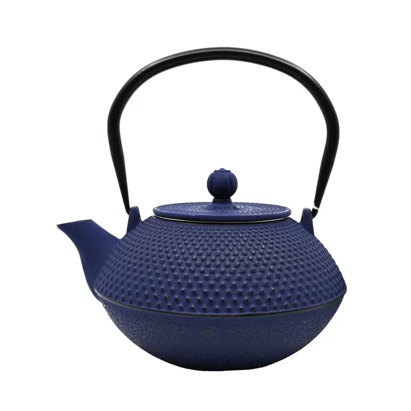 Urban Tokyo Blue Hobnail Cast Iron Teapot – 44Oz Capacity 1