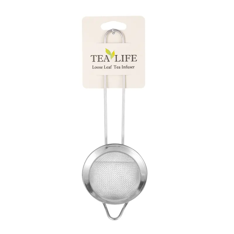 Urban Tokyo Compact Stainless Steel Tea Strainer – 2.75-Inch Diameter With Handle 1