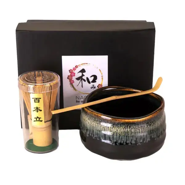 Urban Tokyo Matcha Set – 21Oz Ceramic Bowl, Whisk & Tea Spoon 1
