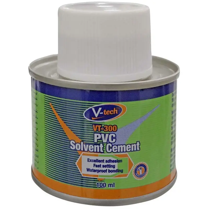 V-Tech 100Ml Pvc Pipe Cement – Fast-Setting Formula 1