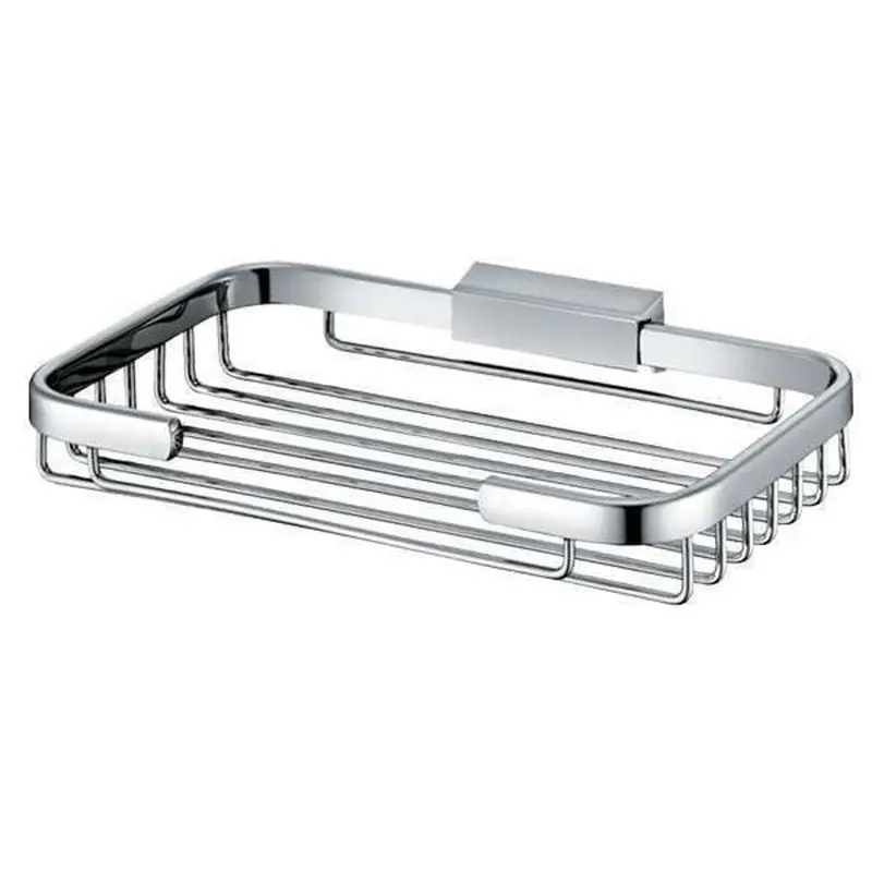 Vado Large Rectangular Soap Basket – Chrome Plated (Model Bas-2002-C/P) 1