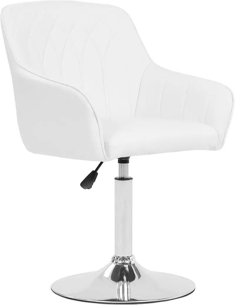 Vecelo Adjustable Height Accent Chair – Modern Ergonomic Lounge Seat 1