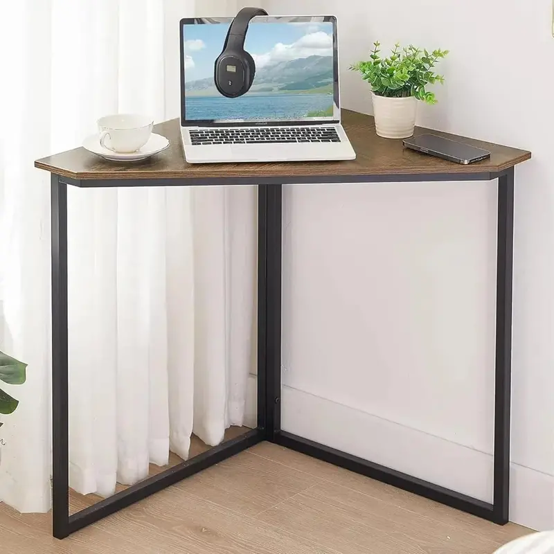 Vecelo Modern L-Shaped Corner Desk For Home Office 1