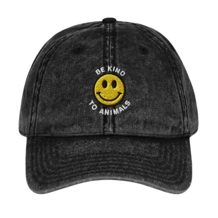Vegan Power Co Compassionate Living Baseball Cap 1