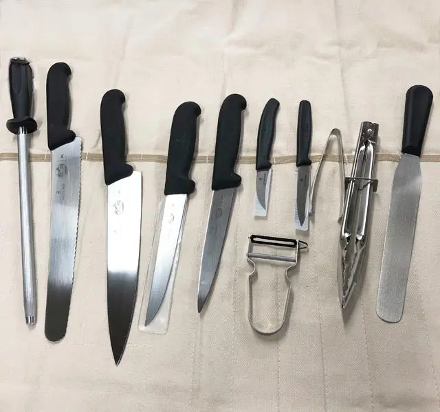 Victorinox Full Knife Set – 9-Piece Professional Culinary Bundle 1
