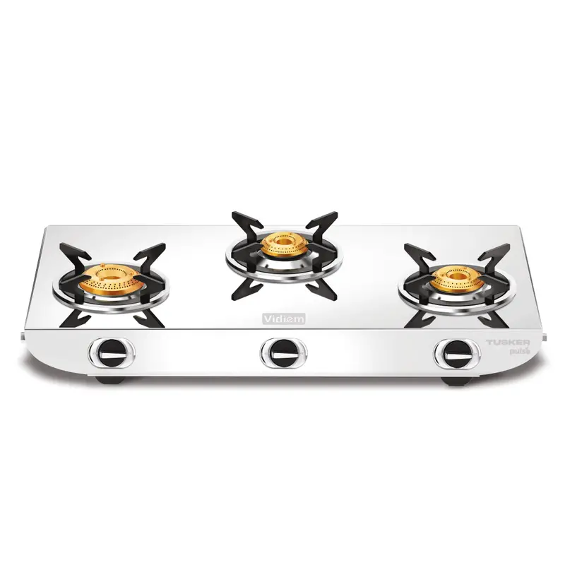 Vidiem Tusker 3-Burner Pulse Gas Stove 1