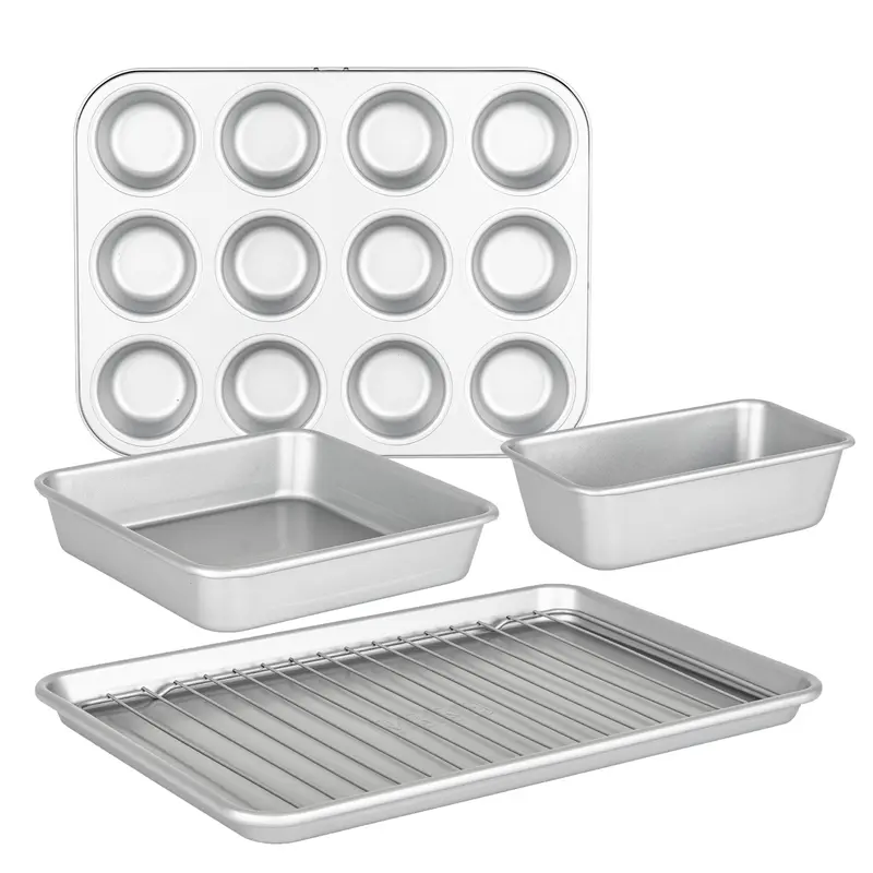 Viking Aluminized Steel Nonstick 5-Piece Bakeware Collection 1