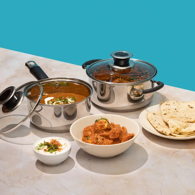 Vinod Master Chef Stainless Steel Cookware Set – Induction Friendly 1
