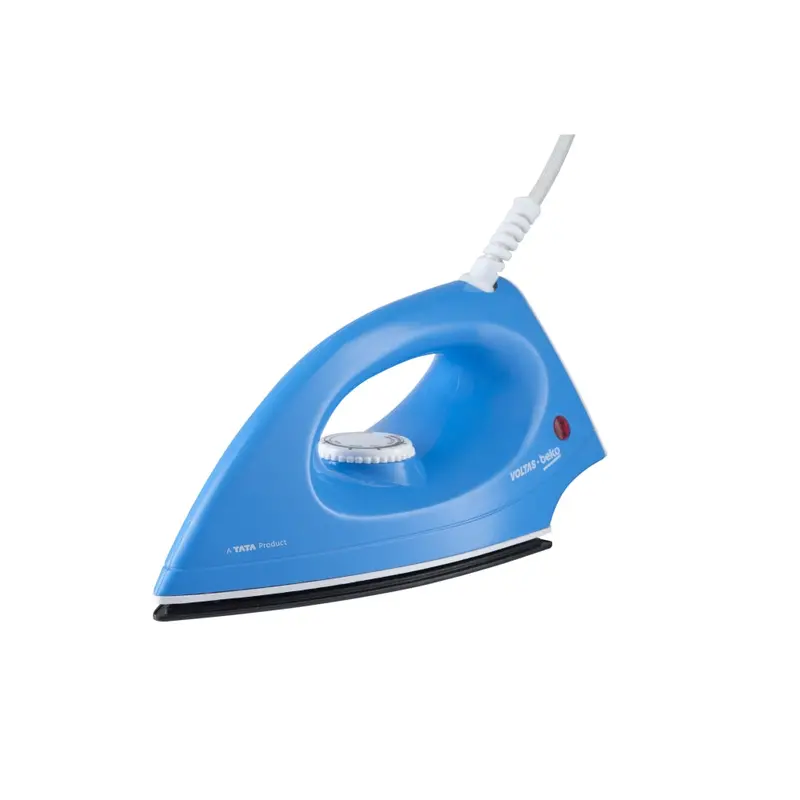 Voltas Beko 1000W Dry Iron In Blue – Greblon Non-Stick Soleplate 1