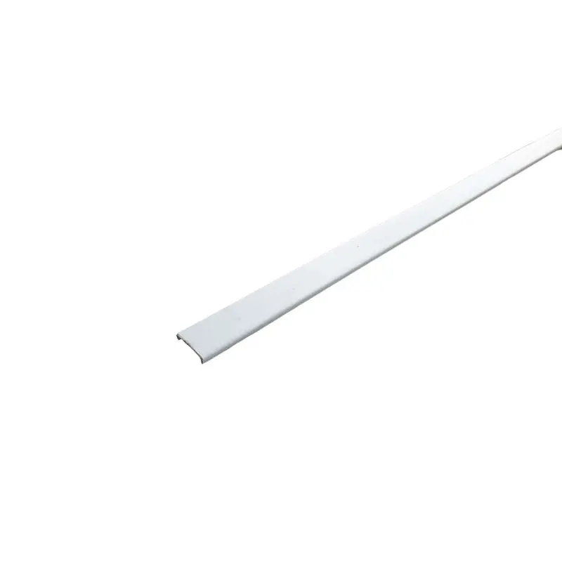 White Pvc Edge Strip – 16 × 2450 Mm Straight Trim 1