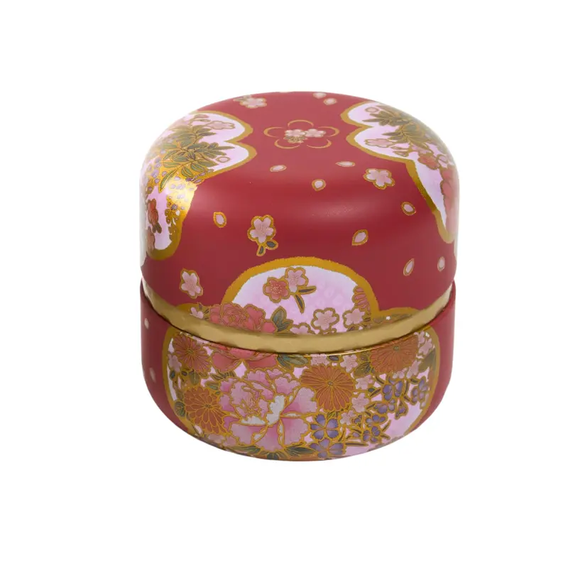 Yuino Red Tea Canister – 2.8-Ounce Airtight Storage Jar 1