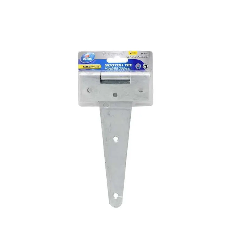 Zenith Heavy-Duty Scotch Tee Hinge, 200Mm (8 In), Galvanized 1
