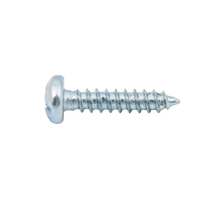 Zenith Zinc-Plated Pan Head Self-Tapping Screw – 6G X 15Mm (40-Pack) 1
