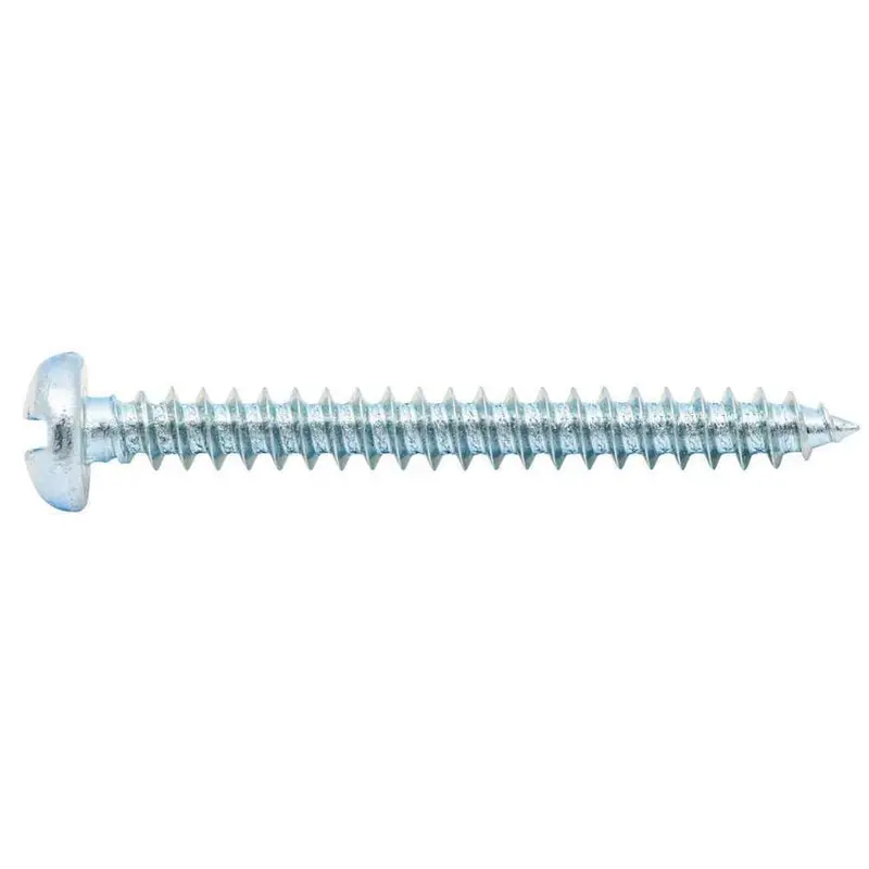 Zenith Zinc-Plated Pan Head Self-Tapping Screw – 8G X 38Mm (18-Pack) 1