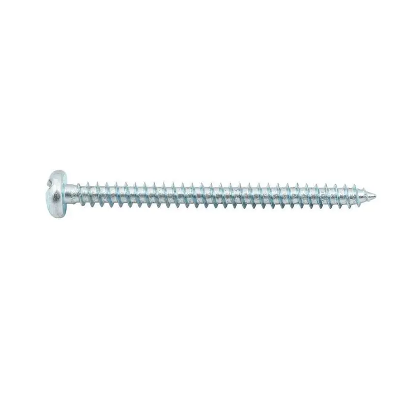 Zenith Zinc-Plated Pan Head Self-Tapping Screw – 8G X 50Mm (18-Pack) 1