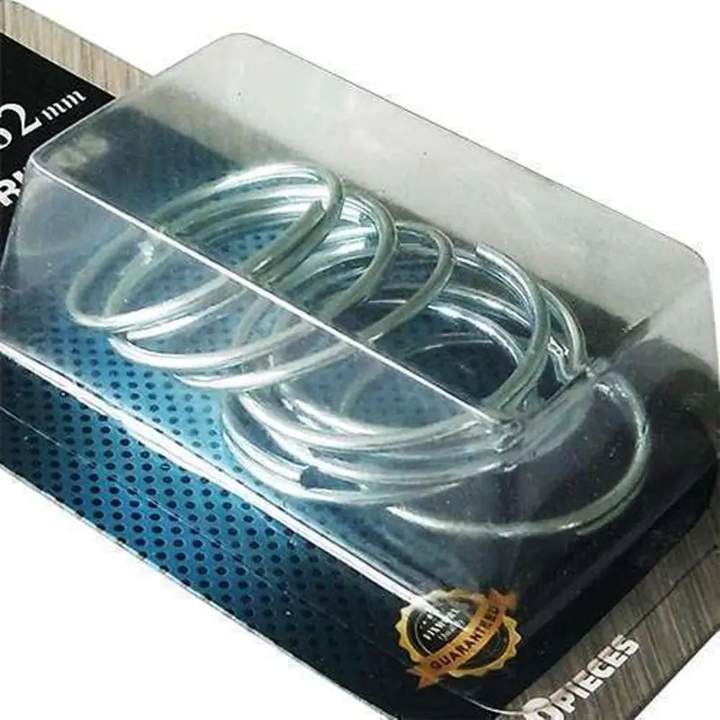 Zinc-Plated Curtain Rings – 32Mm Diameter, Pack Of 10 1