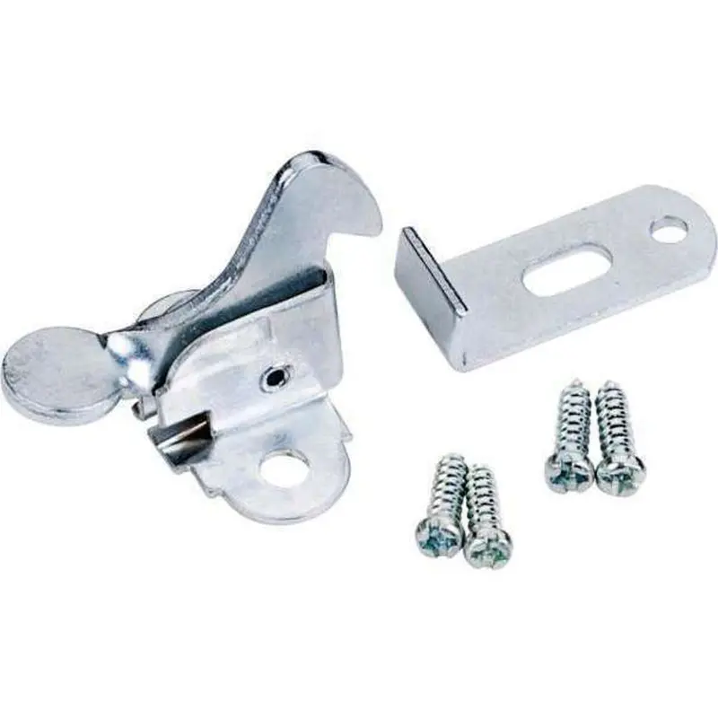 Zinc-Plated Elbow Catch Fastener – Heavy-Duty Hinge Component 1